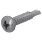 Vis tole tete ronde 4,8x19 inox A4 lot de 12 pieces
