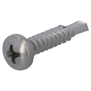 Vis tole tete ronde 4,8x19 inox A4 lot de 12 pieces