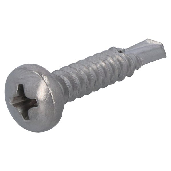 Vis tole tete ronde 4,8x19 inox A4 lot de 12 pieces
