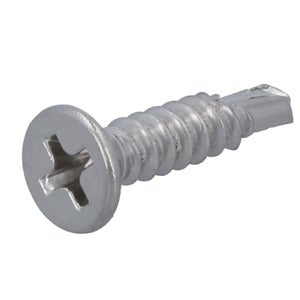 Vis tole tete fraisee 4,2x19 inox A4 lot de 18 pieces