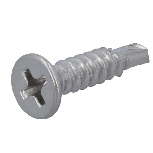 Vis tole tete fraisee 4,2x19 inox A4 lot de 18 pieces