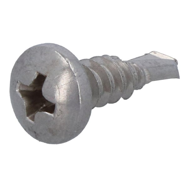 Vis tole tete ronde 4,8x16 inox A4 lot de 18 pieces