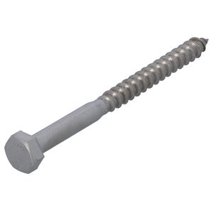 Tirefond 8x100mm inox A4 piece