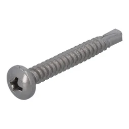 Vis tole tete ronde 4,8x38 inox A4 lot de 6 pieces