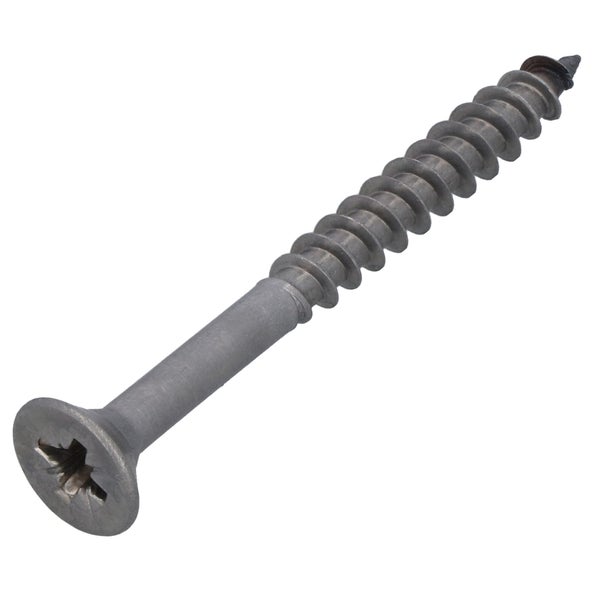 Vis agglo tete fraisee pozidriv 5x50 inox A4 lot de 10 pieces
