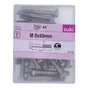 Boulon tete hexagonale 8x60 inox A4 lot de 25 pieces