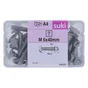 Boulon tete ronde collet carre 6x40 inox A4 lot de 25 pieces