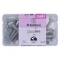 Boulon tete hexagonale 6x50 inox A4 lot de 25 pieces
