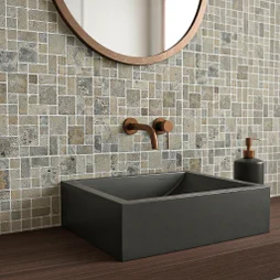 Mosaïque Casa linea mosaiques travertin beige 30 CASA LINEA