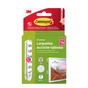 Lot de 4 Languette adhésive blanc Command 3M