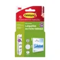 Lot de 4 languettes adhésives blanches Command 3M