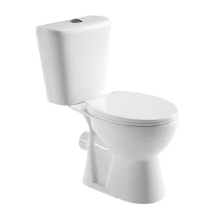 Pack WC à poser sortie horizontal sans bride (sans rebord) Essential SENSEA
