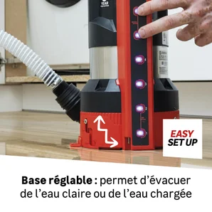 Pompe d'évacuation eau claire et chargée STERWINS Pompe sterwins sensor evac 3en