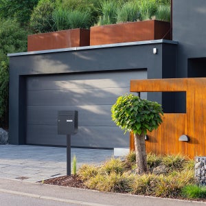Boîte à colis normalisée ECLIPSE acier anthracite mat RENZ, 1 porte extérieure
