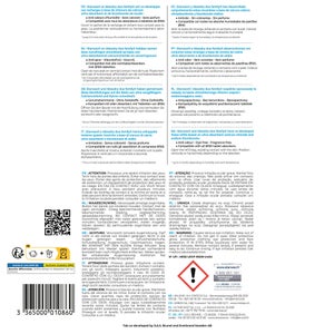 Lot de 4 recharges tablette pour absorbeur d'humidité STARWAX 25m²