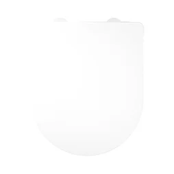 Abattant wc thermodur remix forme d frein de chute declip blanc sensea