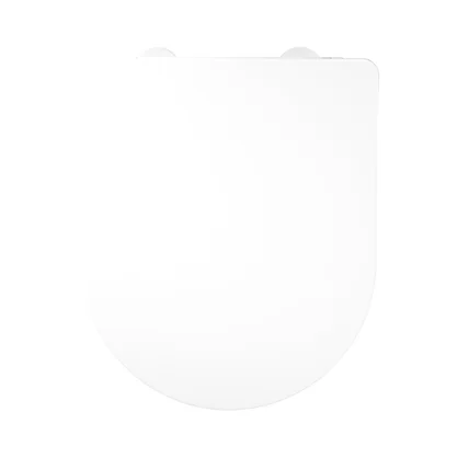 Abattant wc thermodur remix forme d frein de chute declip blanc sensea