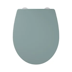 Abattant wc thermodur remix frein chute declip bleu celadon sensea