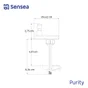 Kit de fixation pour Abattant wc purity sensea