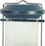 Mangeoire oiseaux du jardin silo 2 perchoirs 87x130x325mm marine Zolux