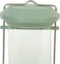Mangeoire oiseaux du jardin silo 2 perchoirs 87x130x325mm sauge Zolux