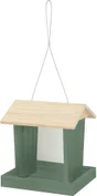 Mangeoire oiseaux du jardin bois flora 3 200x219x236mm sauge Zolux