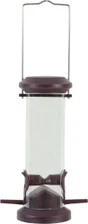 Mangeoire oiseaux du jardin silo 2 perchoirs 87x130x325mm cerise Zolux
