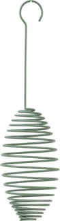 Distributeur 3 boules de graisse spirale métal 8x7x25cm sauge Zolux