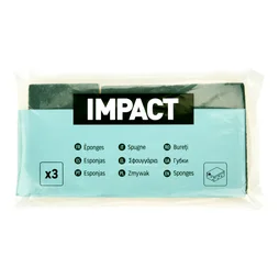 Lot 3 éponges IMPACT