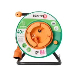 Enrouleur L.40 m H05VV-F 2G1.5 mm², LEXMAN