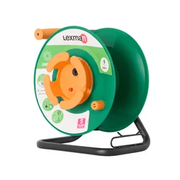 Enrouleur jardin vide orange vert