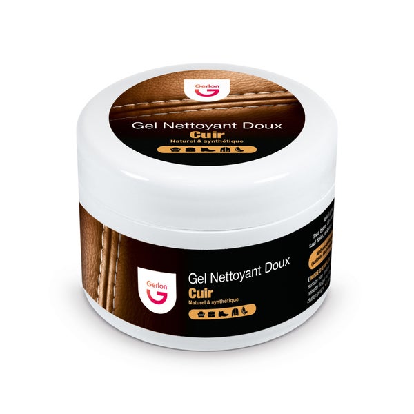 Produit d'entretien cuir GERLON Gel nettoyant doux, 0.2L