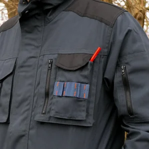 Veste de travail, DEXTER noir / gris, taille m