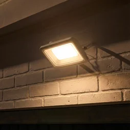 Projecteur LED 6750 lm, blanc chaud / neutre ou froid, Yonkers blanc INSPIRE