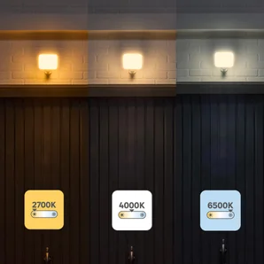 Projecteur LED à détection, 4800 lm blanc chaud / neutre ou froid, Kanti INSPIRE