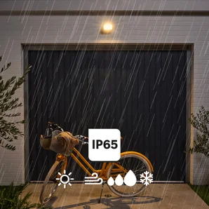 Projecteur LED 4050 lm blanc chaud / neutre ou froid, Yonkers anthracite INSPIRE