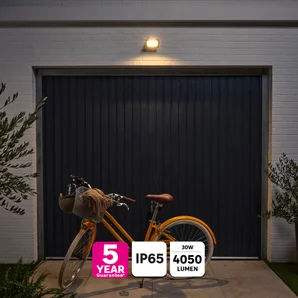 Projecteur LED 4050 lm blanc chaud / neutre ou froid, Yonkers anthracite INSPIRE