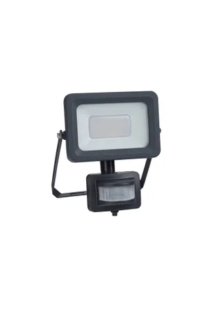 Projecteur extérieur Yonkers led detection 10w 1350lm CCT variation température de couleur IP65 anthracite Inspire