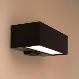 Applique solaire et électrique LED à détection, blanc chaud/froid Clarae INSPIRE