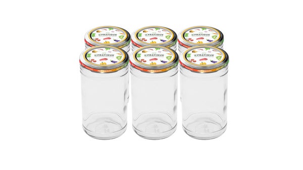 Bocal twist off sterilisable 1l d100mm LE PRATIQUE pack de 6