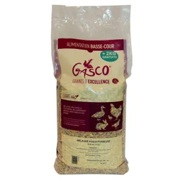 Mélange poule pondeuse Gasco 20kg+2kg offerts