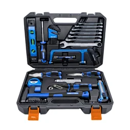 Caisse à Outil - DEKO - Perceuse Visseuse Multifonction - 8V - 126 Pièces - Sans Fil - Bricolage