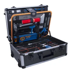 Coffret à Outils Complet 128 Pièces, Mallette En Acier, Bricolage Maison