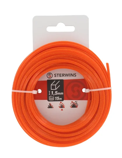 Fil carré nylon 1,5mm 15m STERWINS