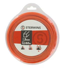 Fil carre nylon 3mm 60m sterwins