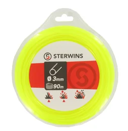 Fil rond nylon 3mm 90m sterwins