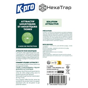 Recharge attractif piège anti-moustique KPRO