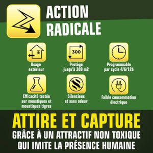 Piège anti-moustique KPRO