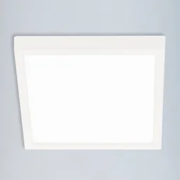Spot encastré surface led sanoa 17,3x17,3cm cct/dim ip44 blanc INSPIRE