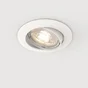 Spot encastré led clane gu10 2700k orient rond blanc lot de 10 INSPIRE